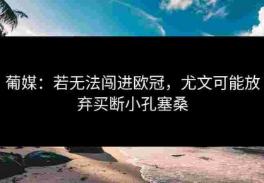 葡媒：若无法闯进欧冠，尤文可能放弃买断小孔塞桑