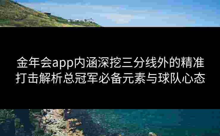 金年会app内涵深挖三分线外的精准打击解析总冠军必备元素与球队心态 金年会app内涵深挖三分线外的精准打击解析总冠军必备元素与球队心态